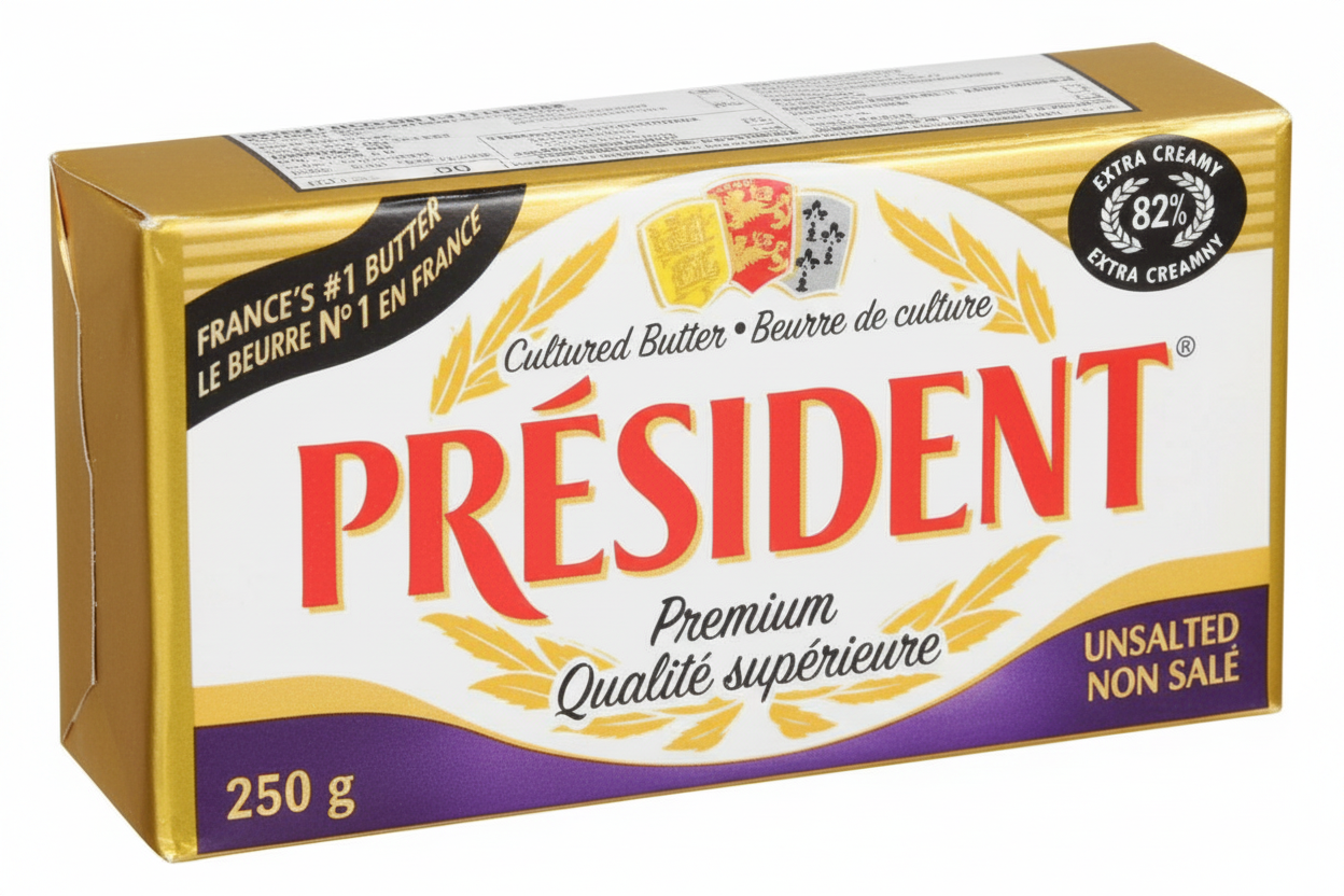 Butter- President Unsalted
