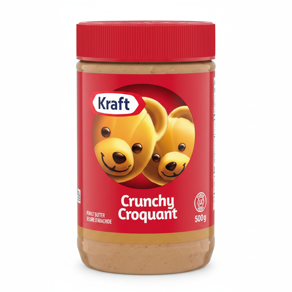 Crunchy Peanut Butter Kraft- 500g