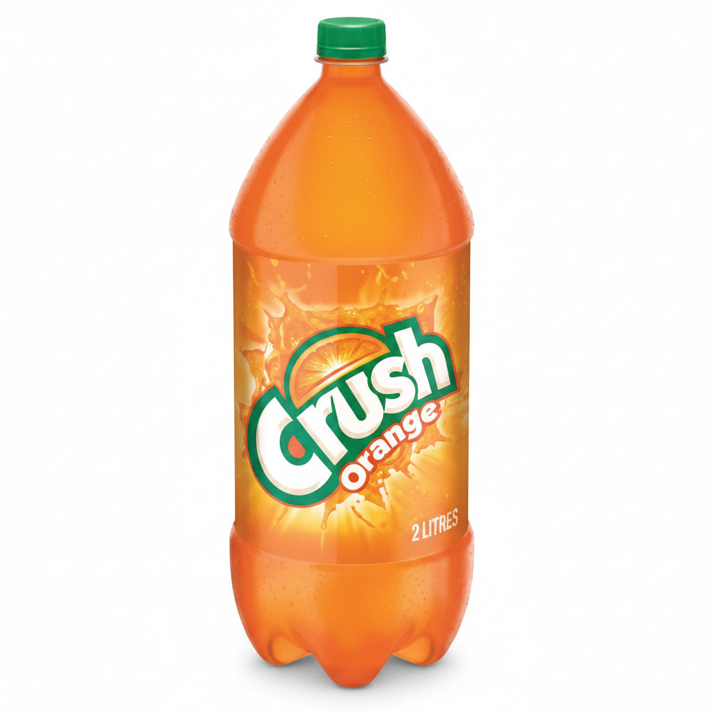 Crush Orange Soft Drink- 2Litres