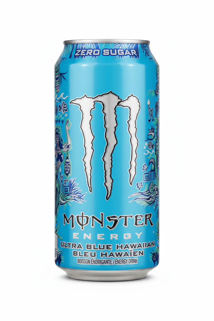 Monster Energy Ultra Blue Hawaiian