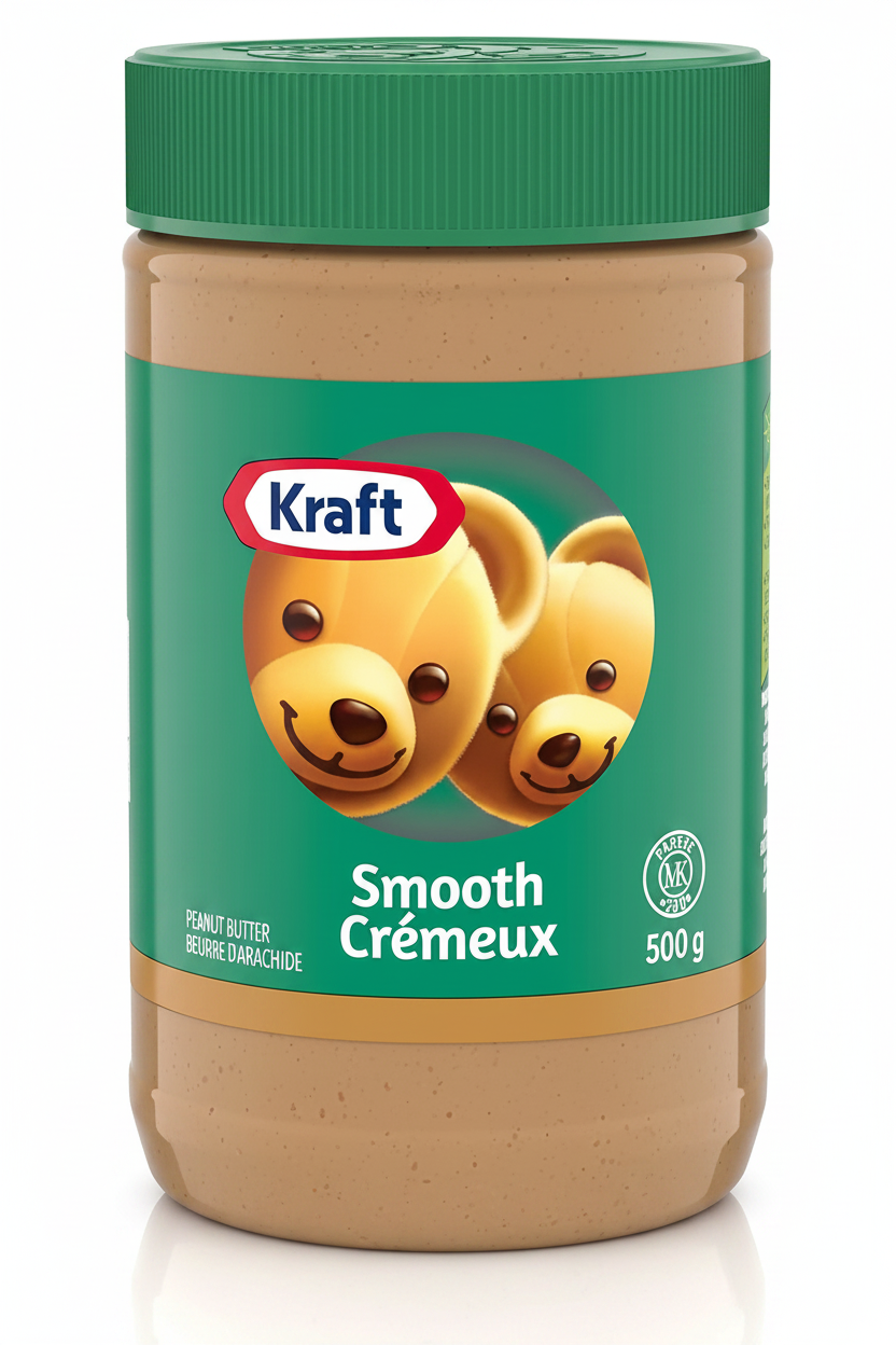 Smooth Peanut Butter Kraft- 500g
